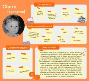 Fiche présentation de Claire