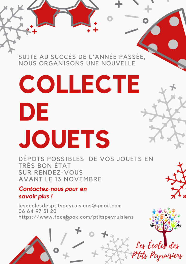 Affiche collecte de jouets